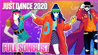 Just Dance 2020 Full Song List  Ubisoft US [upl. by Hutner]