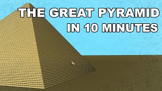 The GREAT Pyramid of Giza  In 10 minutes [upl. by Noellyn]