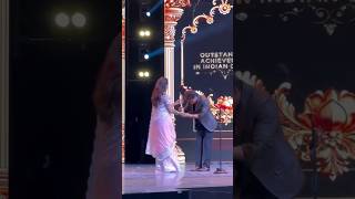 HEMA MALINI receives Outstanding Achievement award from SHAHRUKH KHAN  2024 IIFA Awards  Abu Dhabi [upl. by Enytsuj]