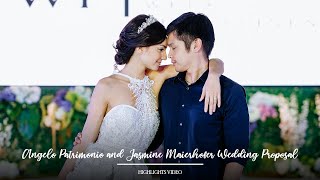 Angelo Patrimonio and Jasmine Maierhofer Wedding Proposal  Highlights by Nice Print Photography [upl. by Cid]