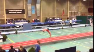 Vlaams Kampioenschap Tumbling Bniveau 2015 Eksel [upl. by Anavi]