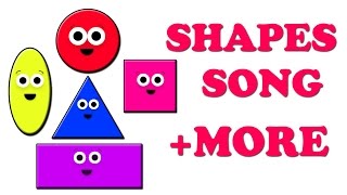 Shapes Song  Abc Song  Number Song Plus More Nursery Rhymes  kids tv [upl. by Dustin396]