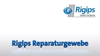 RIGIPS Reparaturgewebe [upl. by Irrab]