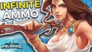 BIG DAMAGE LIAN Unlimited Ammo Build Insane Fun Precision Lian Gameplay Paladins [upl. by Aicatsue]