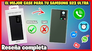 Todo lo que puedes hacer con tu SMART VIEW WALLET CASE  S23 Ultra [upl. by Dasa]