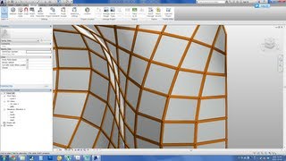 Revit Tips  Clean Mullion Joint at Double Curved Curtain Wall [upl. by Droc]