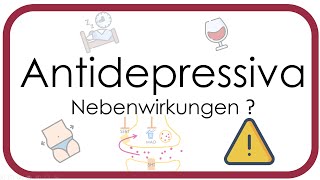 Antidepressiva – Pharmakologie – Psychopharmaka SSRI TZA Mirtazapin Johanniskraut Ketamin [upl. by Akli]