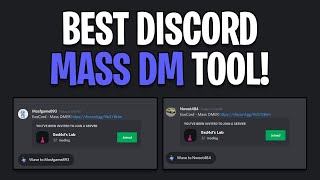 The Best Discord Mass DM Tool  Advertise On Any Server  Xyliase Demo [upl. by Dlnaod]