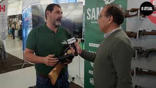 XIV Feira da Caça  O Atual entrevista espingardaria Samora [upl. by Nobel]