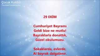 29 Ekim Şiiri [upl. by Ladnar]