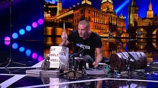 ČESKO SLOVENSKO MÁ TALENT 2019  Damat Drummer [upl. by Drolet133]