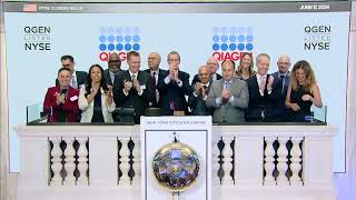 QIAGEN NV NYSE QGEN Rings The Closing Bell® [upl. by Esilahc]