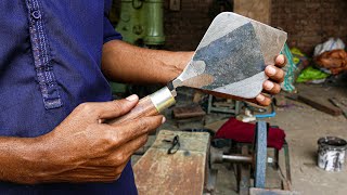 Forging Unique Masonry Trowel How Bricklaying Trowels are Made  Latest Brick Trowel Making Process [upl. by Nolram]