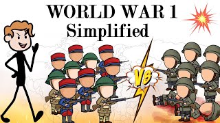 World War One Oversimplified  Simply Explained in 22 minutes  ww1 [upl. by Llennoj951]