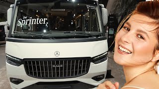 🔥 WOHNMOBIL HAMMER DER NEUE SPRINTER 2024 IST ENDLICH DA Kabe Travel Master Imperial 860 LQB [upl. by Jackson]