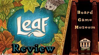 Leaf Board Game Review [upl. by Eneryc120]