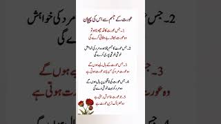 Aurat ki pehchan  Urdu Islamic quotes  shorts music [upl. by Leibarg733]