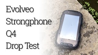 Evolveo Strongphone Q4  drop test [upl. by Pucida337]