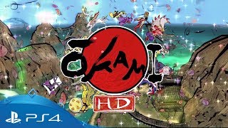 Okami HD  Reveal Trailer  PS4 [upl. by Cyd]