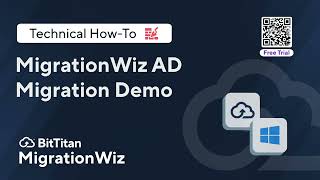 MigrationWiz Active Directory Solution Demonstration Video with a Free Trial [upl. by Kinnon42]