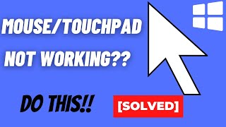 Fix MouseTouchpad Not Working On Windows 1110 Laptop or Desktop [upl. by Einahpets257]