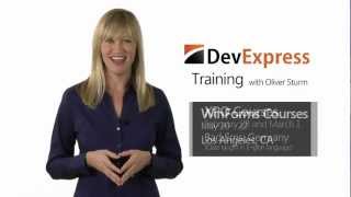 DevExpress Training Events for 2013 [upl. by Arvin]