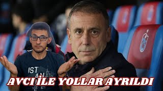 Son Dakika  Trabzonsporda Abdullah Avcı ile yollar ayrıldı [upl. by Akimahs]