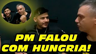 HUNGRIA EMOCIONOU MEU PAI POLICIAL NO VÍDEO [upl. by Meekahs]