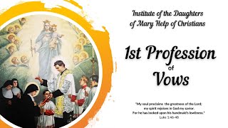 Salesian Sisters First Profession 2024 [upl. by Assilen]