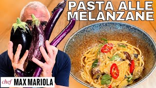 Pasta con le Melanzane in bianco così buona non lhai mai mangiata Ricetta di Chef Max Mariola [upl. by Eramal]