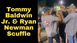 Ryan Newman and Tommy Baldwin Jr Involved In PostRace Altercation [upl. by Iznil90]