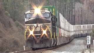 NS 282 Again Flying Thru Suwanee Georgia 1232023 [upl. by Catton]