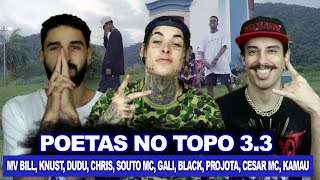 Poetas no Topo 33  Parte 2  REACT  ANÁLISE VERSATIL [upl. by Three298]