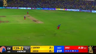 Watch  Faf du Plessis Catch of M Santner in Todays Match  Du Plessis Brilliant Catch today [upl. by Merlin861]