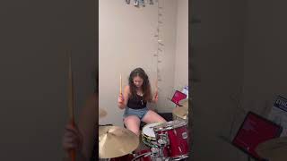 Jigsaw by Conan Gray drum cover Already 5 days down 20 more to go conangray jigsaw drumcover [upl. by Yelrah741]