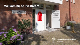 Kerkdienst bij de Vrije Evangelische Gemeente Bennekom 22 september 2024 [upl. by Luwana]