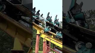 Backward Drop Gs Xtreme XCoaster magicsprings rollercoaster amusementpark themepark [upl. by Marashio731]