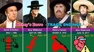 How the 29 Members of the Disneys Zorro Cast Tragically Died [upl. by Lucretia911]