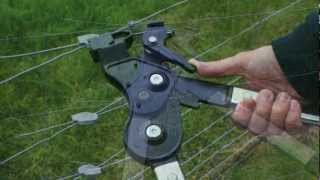 Tensioning Wire Fences  Contractor Tool [upl. by Rephotsirhc]