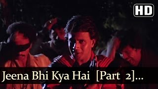 Jeena Bhi Kya Hai Jeena  Mithun Chakraborty  Kasam Paida Karne Wale Ki  Hindi Fun Songs [upl. by Ahtamat514]