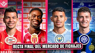 TRASPASOS CONFIRMADOS en la Recta FINAL del Mercado de Fichajes 202324 Nunes Pavard Lozano y Mas [upl. by Publius]