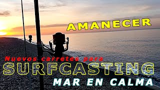 SURFCASTING LA MAREAJornada de pesca al amanecer salvando el bolo [upl. by Scandura]