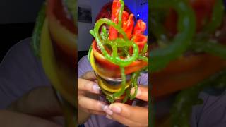 ASMR chamoy pickle 🥒 mukbang food foodie chamoypickle fyp shorts [upl. by Winne]