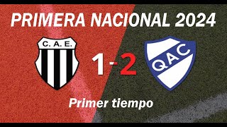 Estudiantes BA vs Quilmes  Primera Nacional 2024 Zona A Fecha 3 Primer Tiempo [upl. by Patten]