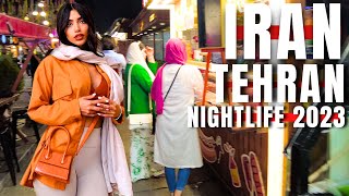 IRANTehran Nightlife 2023 City Center Street FoodLifestyle Iranian Walking Tour4k ایران  تهران [upl. by Ahsoyem50]