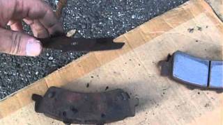 Rear Brakes dragging on 2001 GMC Sierra repair on 10 21 11 [upl. by Igiul]