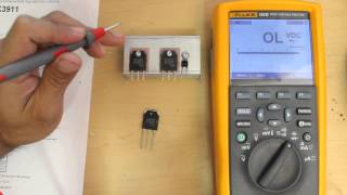 How To Test a MOSFET Transistor Using a Multimeter [upl. by Karsten564]