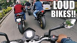 SUPERBIKES INDIA  City Ride with R1 RSV4 RF x2 Benelli 600i Bangalore [upl. by Ad]