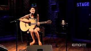 Alexia Rodriguez Eyes Set To Kill sings acoustic version of Harsh on EMGtv [upl. by Eyram]