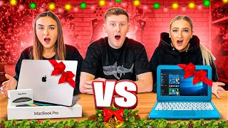 CHEAP vs EXPENSIVE Christmas Present Challenge 🎁 [upl. by Conchita67]